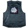 Men's Real Leather Waistcoat (GUSP) - Black