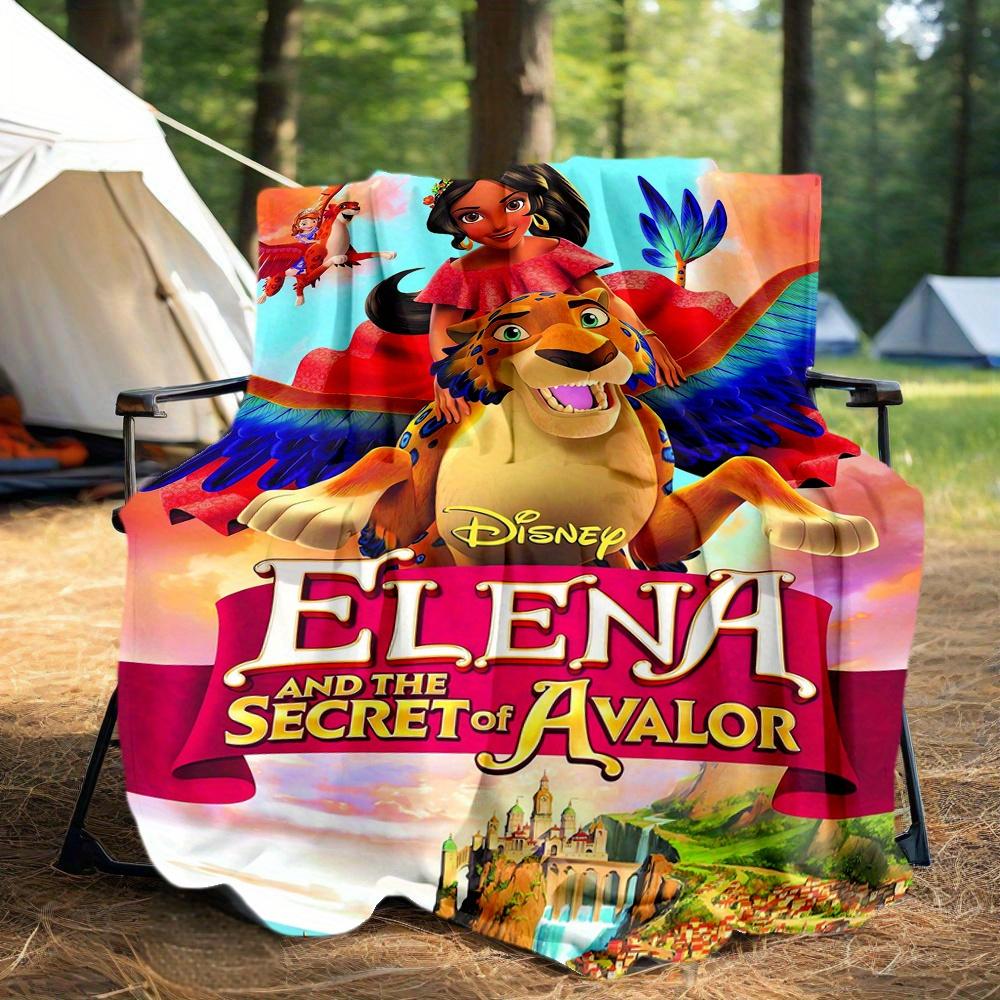 1pc, Disney Elena of Avalor Throw Blanket Soft Blanket for Room Decor, Outdoor Blankets, Living Room, Travel, Camping