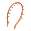 Hair Hoop Anti Slip Tooth Headband Soft Silicone Material Lightweight Comfortable Suitable for Women