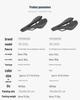 Breathable Hollow Ventilation Bicycle Seat Cushion - Comfortable Road Bike Saddle with Integrated Vacuum Bottom Shell Cycling Accessory