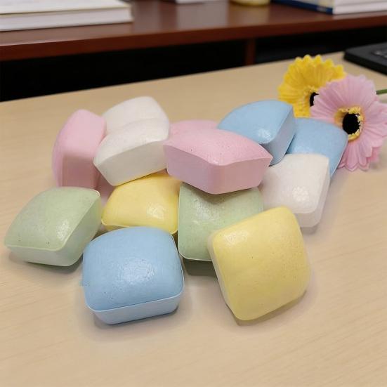 Soft Sticky Cake Squeeze Toy Slow-Rising PU Fidget with Realistic Frosting Texture & Colorful Sprinkles Stress Reliever for Kids Adults Portable