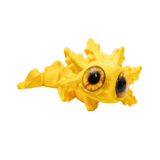 3D Printed Salamander Figurine Movable Joints Salamander Figure Articulated Animal Model Fidget Toy Home Office Desktop Decoration Ornament