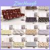 Stylish Stretch Elastic Armless Sofa Bed Couch Cover In Colorful Print With Perfect Fit