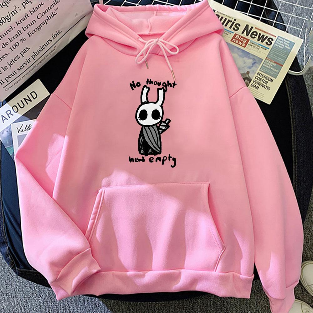 Hollow Knight New Hoodie Cute Graphic Printing Letter Sweatshirt Cartoon Autumn/Winter Clothing Unisex  Pullovers