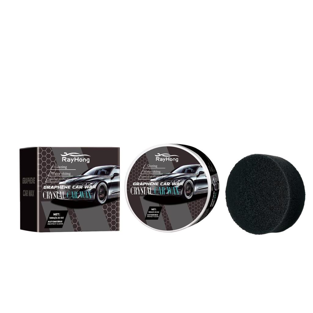 Keramik Nano-Wachs für Autos – Polier- & Kratzschutz-Beschichtung, UV-Schutz, Kristall-Wasserabweisendes Versiegelungsmittel für Lack, Metall, Kunststoff – Einfach anzuwenden