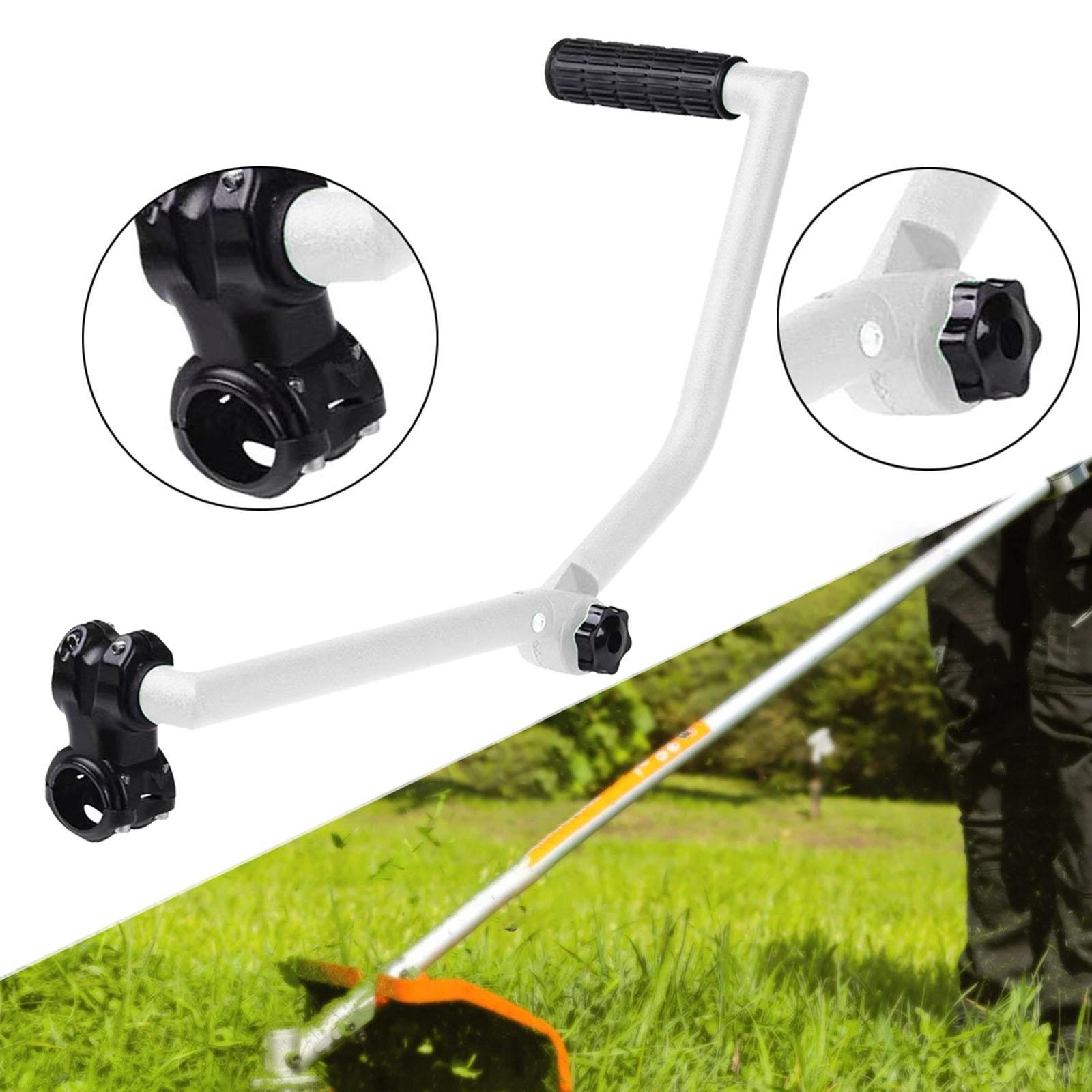 

Ручка тримера для трави Складна Легка в установці Регульована під різними кутами Ергономічна ручка для білий