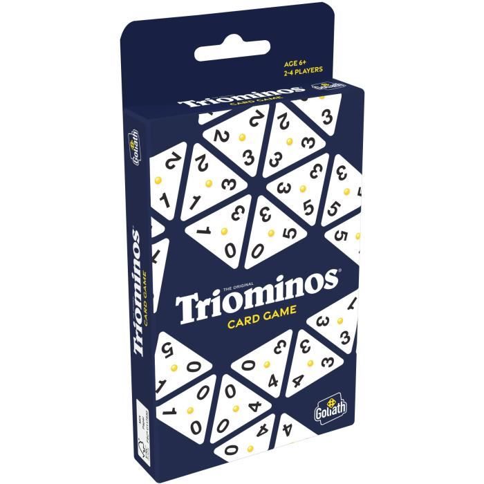 Triominos Card game - Jeu de société - GOLIATH - Dès 6 ans