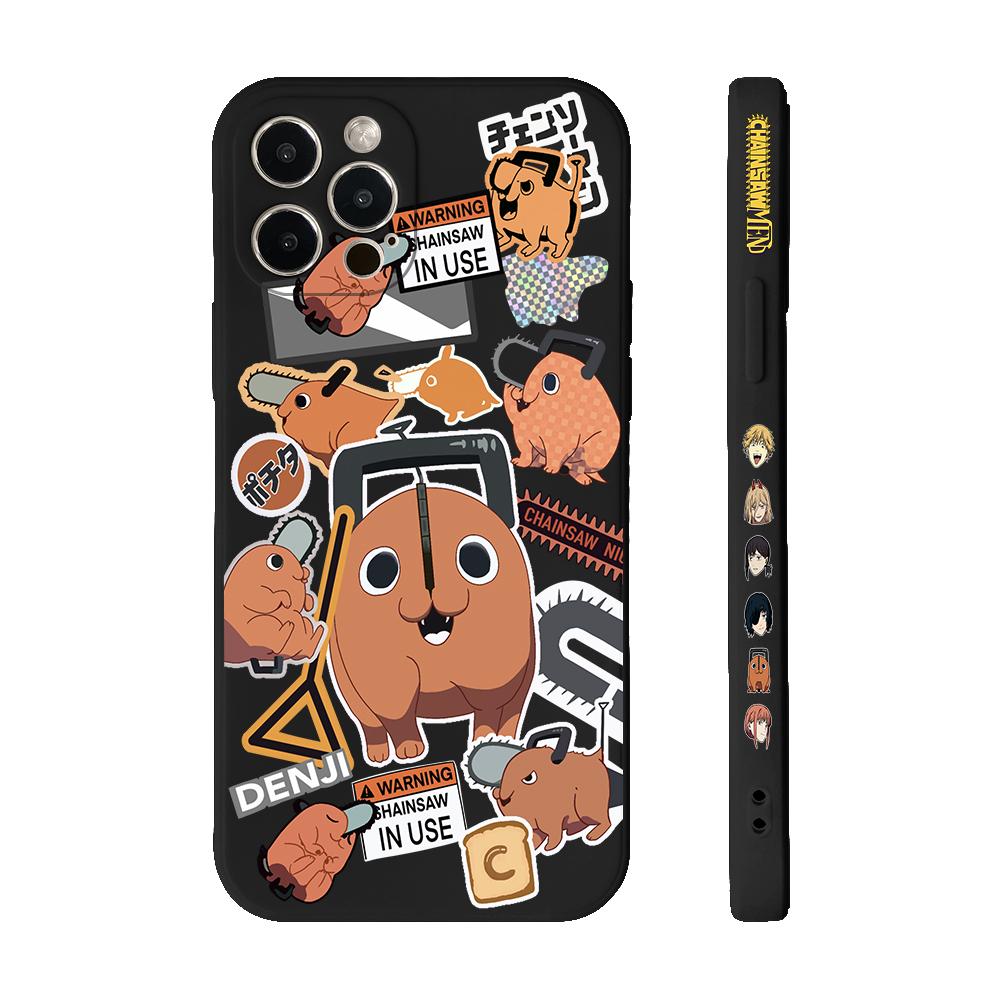 Kettensägenmann Pochita Denji Handyhülle Für iPhone 17 Air 16 e 15 14 13 12 11 Pro Max Plus Mini SE 2020 2022 Weiche TPU-Hülle