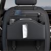Car Tissue Holder Back Seats Organizers PU Leather Storage with Cup Holder Multifunction Car Back Seats Organizers for C