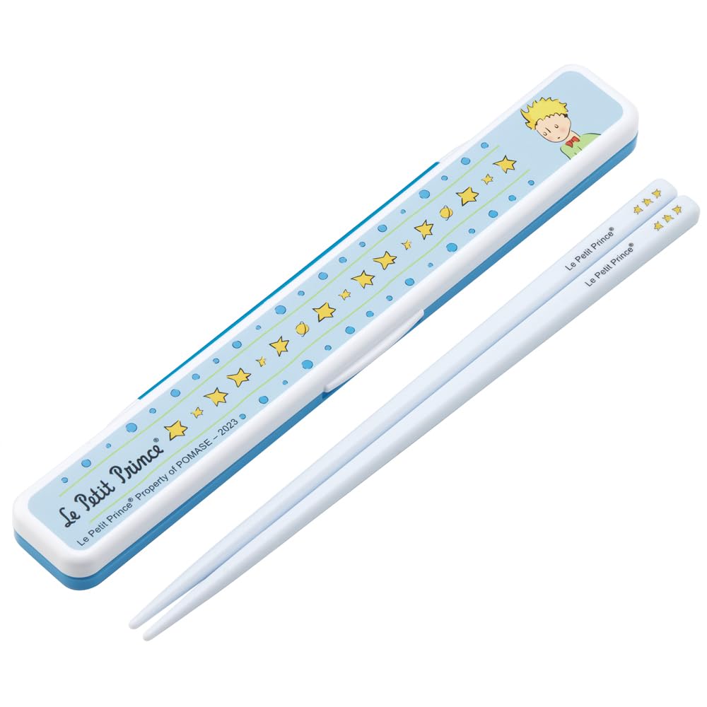 

Skater 18 см Палочки для еды и Чехол для палочек для еды Взрослый Маленький принц Сделано в Набор, Антибактериальный, Размер, Дизайн, Япония, ABC3AG-A