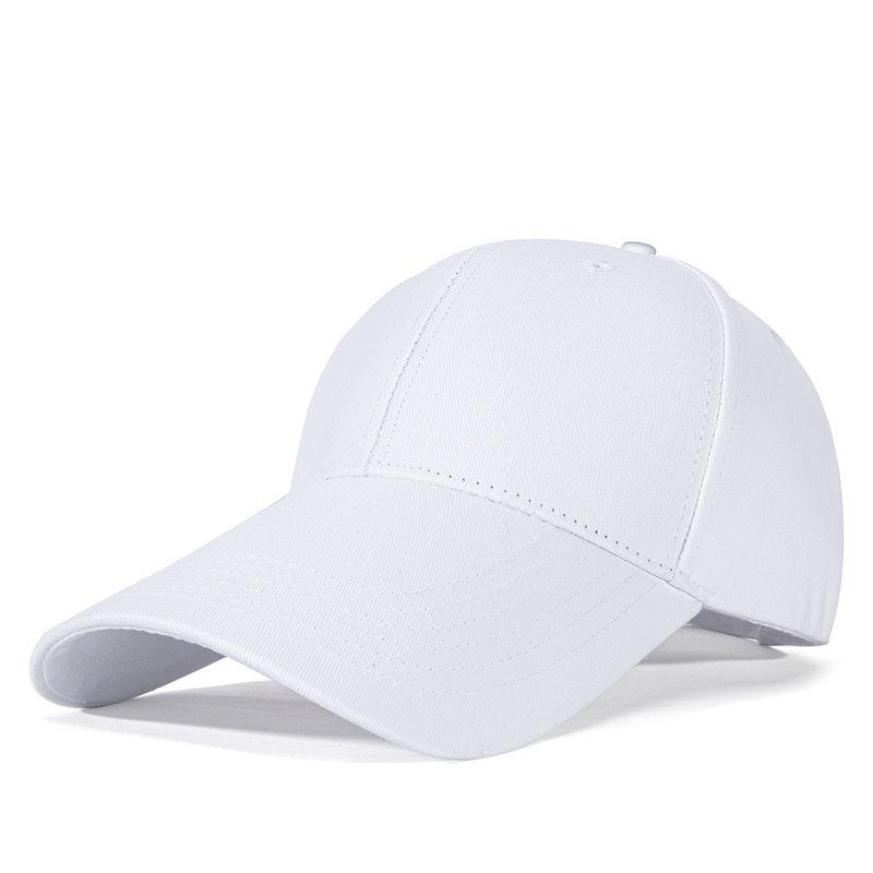 Baseball cap cm deepened hat men's tide extended brim spring and summer big head circumference cap women's sun protection sun hat