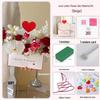 Zhuo Lan DIY Flower Bouquet Kit: Handmade Envelope Box for Flower Arranging & Gift-Giving