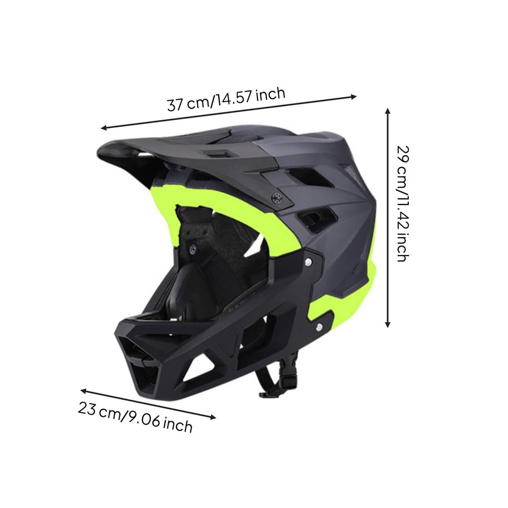 Downhill Mountain Bike Helmet Impact Protection Full Full-Cover
