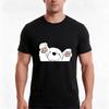 Hello Puppy Tshirt Summer Casual Cotton Tee Oversized Streetwear Tops Vintage Graphic Print Loose Fit Short Sleeve