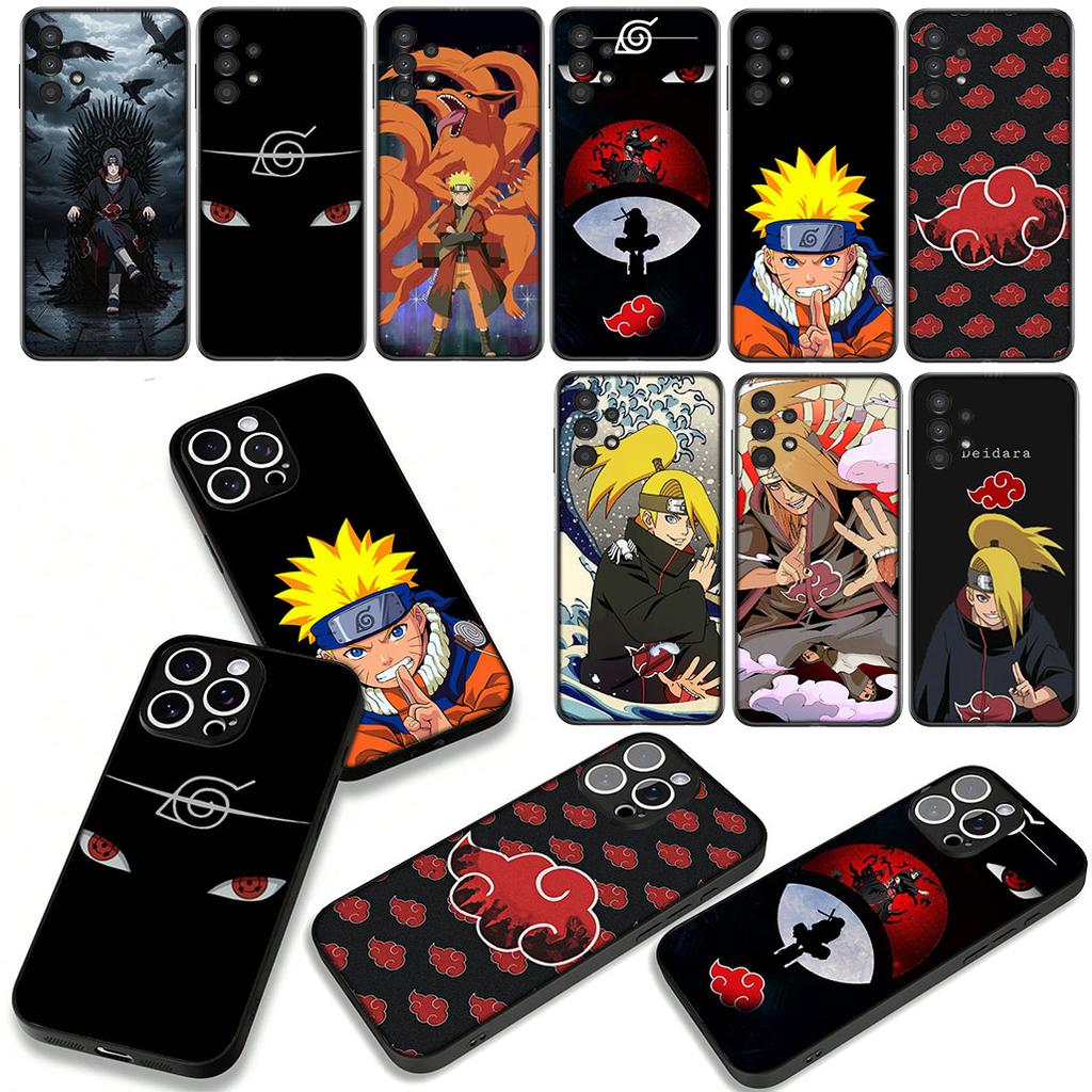 Uchiha Itachi Narutos Deidara Akatsuki Phone Case for Huawei P30 P20 P10 Mate 10 20 Pro Lite Y9A Y8S P Smart Y7 Y9 Prime Y6