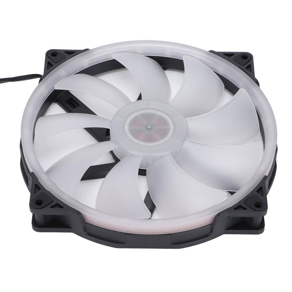Case Fans Large Air Volume ARGB Light Synchronization Hydraulic Bearing Silent Low Noise 200mm 4PIN PWM 5V Computer Fan