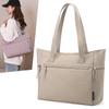 Large Capacity Handbag Women's Underarm Bag Korean Nylon Solid Color Commuter Tote Bag