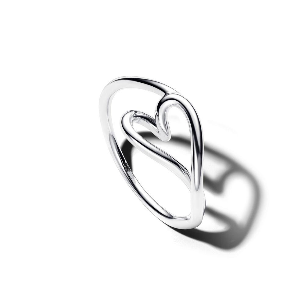 Bestseller 925 Silver, Heart-Shaped Butterfly Ring, Sizes 6, 7, 8, 9, Perfect for European Women s Exquisite Charm Jewelry 6
