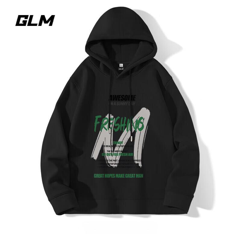 

GLM Men s American Retro Hooded Sweatshirt 3XL