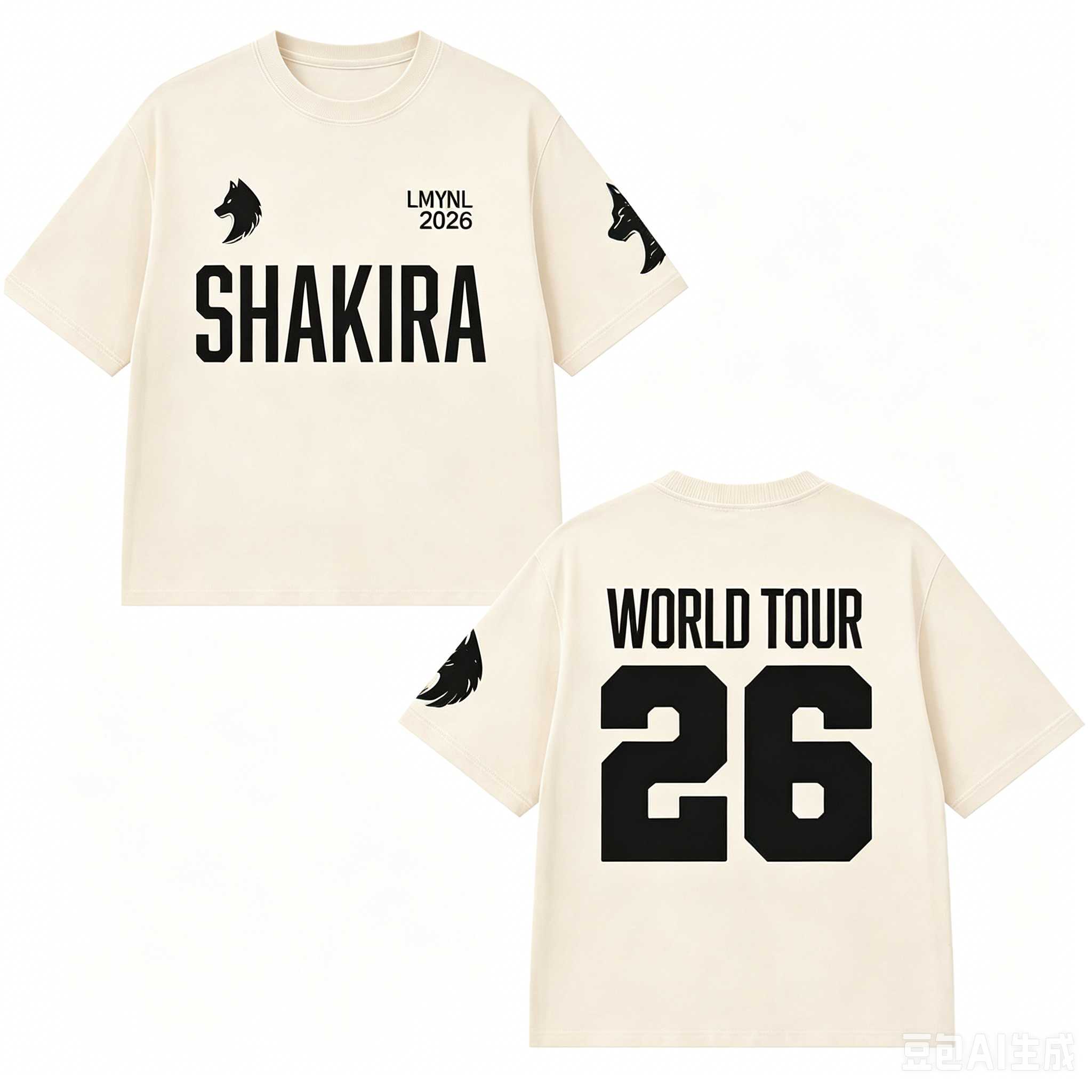 2026 Shakira Pasaules tūre 26 Grafisks