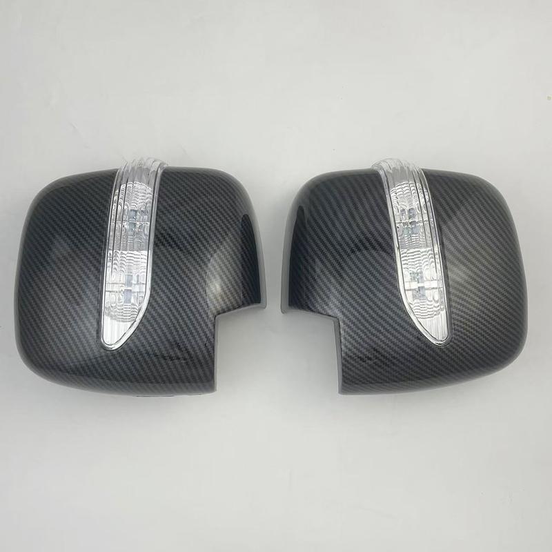 Car Rearview Accessories Side Door Mirror Cover with LED For Toyota Hiace 2008 - 2018 Cars Accessories Upgrade Modify A Car