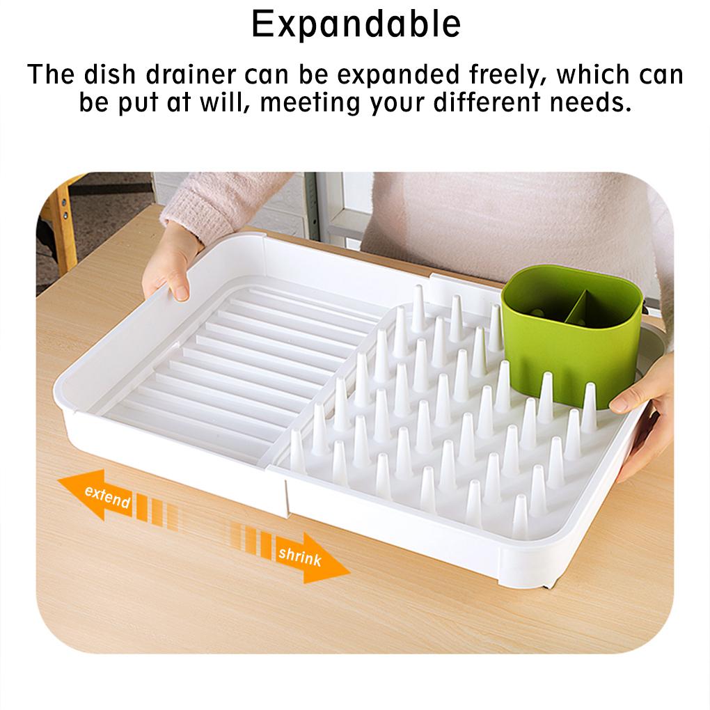 Kitchen Drain Rack Fruit Drainer Organizer Storage Holder Household