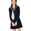COSSA Sailor Long Authentic High School Junior High High Plus School Skirt Costume Uniform, Sleeves, Uniform, Cosplay, JK, Girls, School, School,