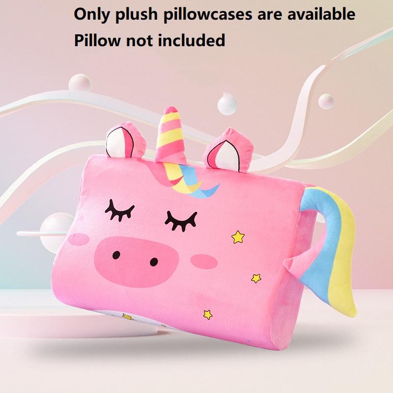 3-14 Years Kids Memory Foam Pillow Slow Rebound Soft Toddler Pillow Breathable Neck Pillow Washable Cover Support Sleep Pillows
