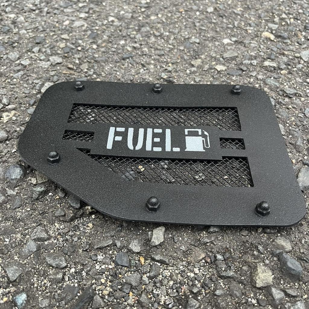 Jimny Sierra Fuel Filler Cover Easy To No Drilling Decor (JB64/JB74) - Apply, Required, Scratch-Resistant, Interior/Exterior