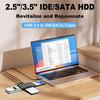 USB 3.0 naar SATA IDE Harde Schijf Adapter Converter Harde Schijf Lezer voor 3.5 2.5 inch HDD/SSD CD DVD ROM CD-RW 3 in 1 USB IDE SATA Adapter