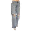 Levis Womens/Ladies Distressed Wide Leg Baggy Jeans