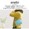 Anello Pouch Mini Shoulder Bag, Lightweight, Small, Pink, Women's, Outdoor, Travel, Valuables Storage, Cute, gtm0173 (Pink)