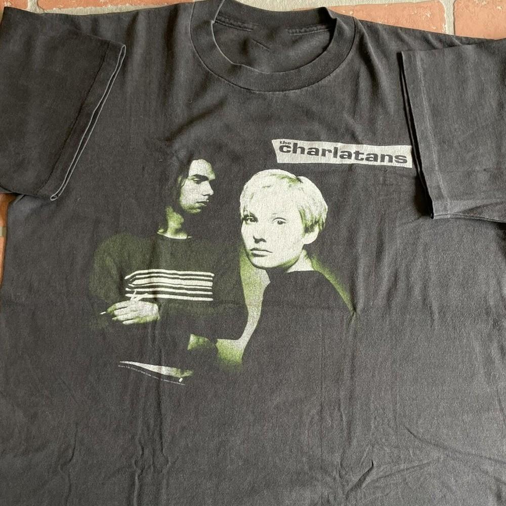 Rare 1994 THE CHARLATANS Reprint Cotton Men S-5XL 20D1565 Unisex T-Shirt XXL