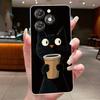 For itel A50 A50C A60 A60S A70 A80 Case Luxury Awesome Cute Cool Dragon Boys Girls Soft Silicone Back Covers Transparent Bumper