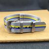 High-End NATO One-Piece Nylon Watch Strap - Canvas Woven, Sizes 18/20/22/24.