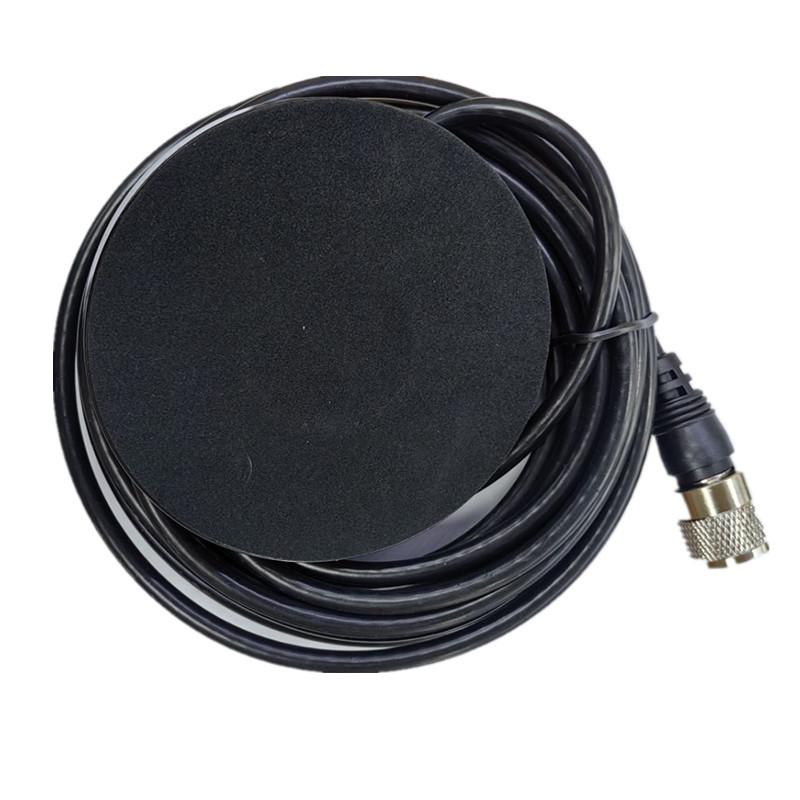 Walkie-Talkie Car Mount Antenna 5m with 9cm Suction Cup, M Male to BNC Male Connector