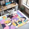 KPop Dämonenjäger Muster Teppich, Innen-/Außenmatte, für Picknick, Spielzimmer, Schlafzimmer, Büro, Wohnzimmer, Heimdeko Teppich, Geburtstagsgeschenk