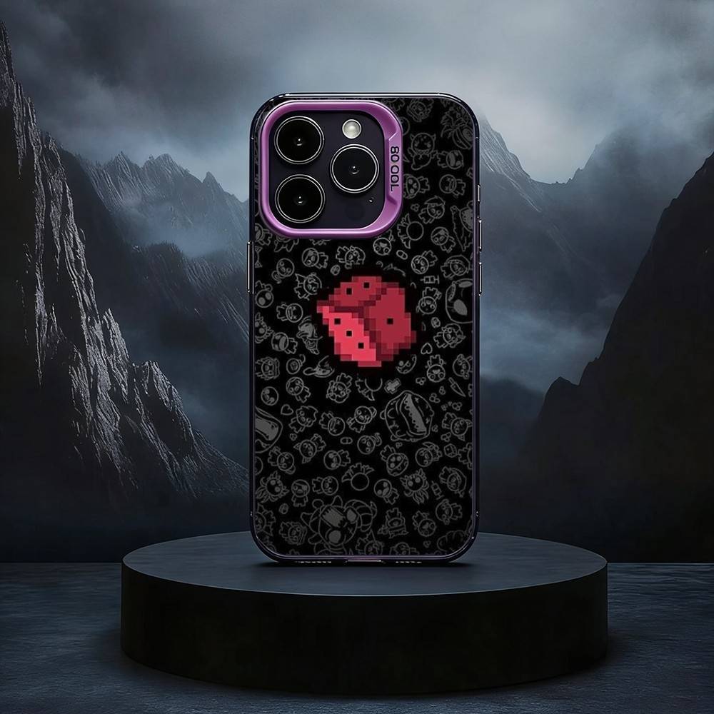 The B-Binding Of I-Isaac-AC Black Candy silver phone case Phone Case For iPhone17,16,15,14,13,12,11 Plus,Pro Max