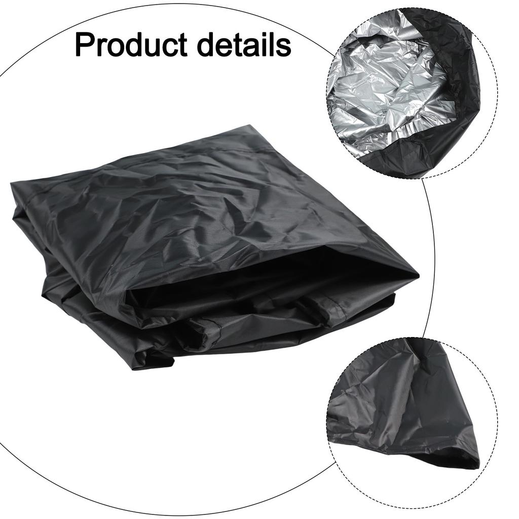 UV Resistant BBQ Cover for 29 Inch Vertical 70x70cm Outdoor Use