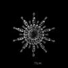 Acrylic Snowflakes, Christmas Tree Crystal Ornaments, Transparent Simulation, Christmas Shopping Mall Decoration, New Snowflakes