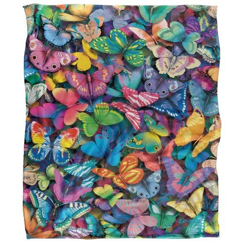 Royce McClure Butterfly Magic Silky Supersoft Blanket