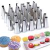 36pcs Stainless Steel Icing Piping Nozzles Cake Decorating Tools Flowers Maker Pastry Baking Tool