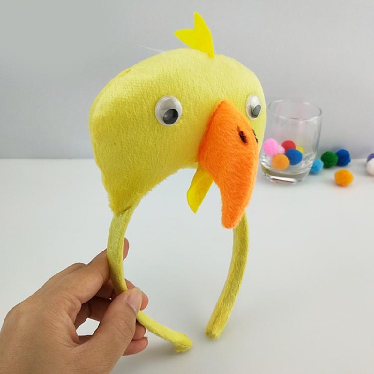 Stuffed Animal Hairband Cute Teen Washing Face Hairband Halloween Party Hairband