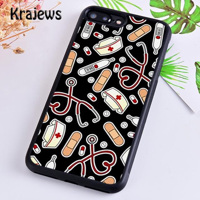 Krajews Medicine Health Heart new Nurse Medical Phone Case Cover For iPhone 17 Air 16 15 14 plus 11 12 13 pro max