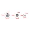 304 Stainless Steel Twill Pattern Spacer Beads for DIY Jewelry, Bracelet, Necklace Crafting.