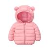Winter New Children's Cotton-padded Jacket Plus Velvet Thickened Baby Hooded Jacket