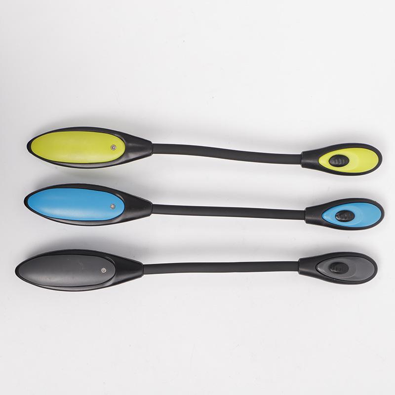 LED Gooseneck Clip-On Book Light: Multi-Spec Reading Lamp for Bedside or Table Use