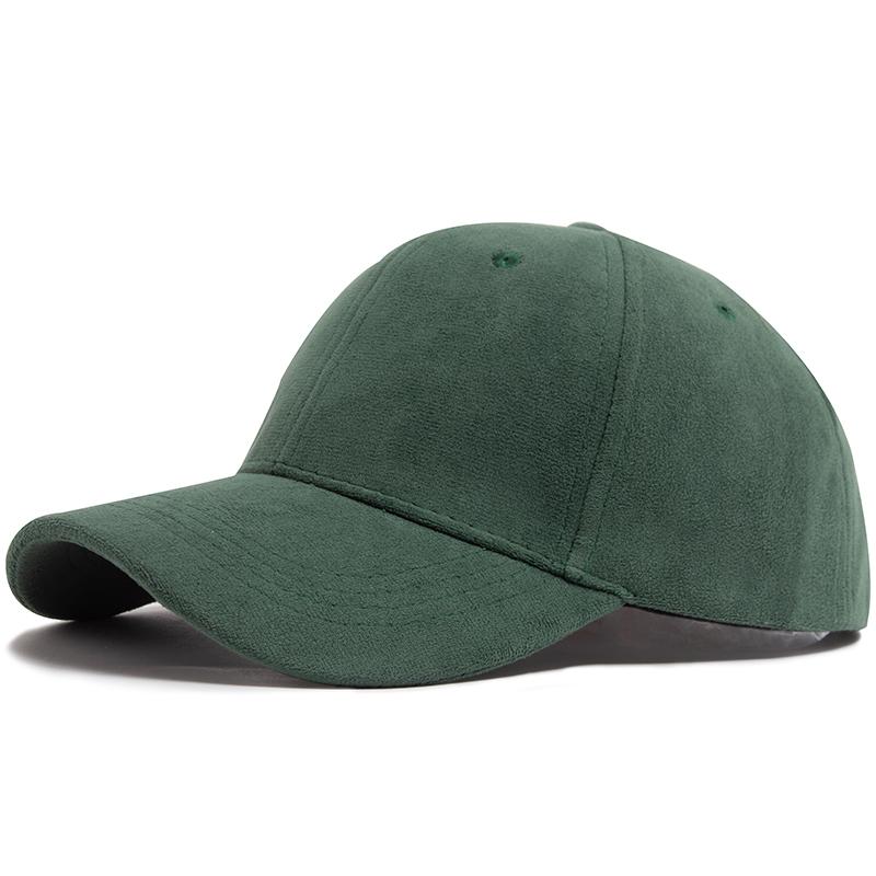 

Замшевые женские бейсболки осень-зима однотонные модные мужские кепки в стиле хип-хоп для отдыха на природе повседневные дорожные солнцезащитные козырьки разноцветные унисекс Adjustable зелёный