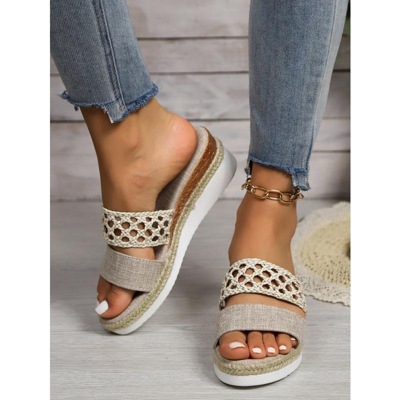 New Plus-size Sole Platform Fish Mouth Sandals for Women