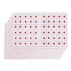 VAMA Fashions 6 Cards 5mm Medium Size Round Bindis Sticker Simple Forehead Dot Kumkum Bindiya Bindi Daily & Festive for Women (5mm Red Kumkum Bindis